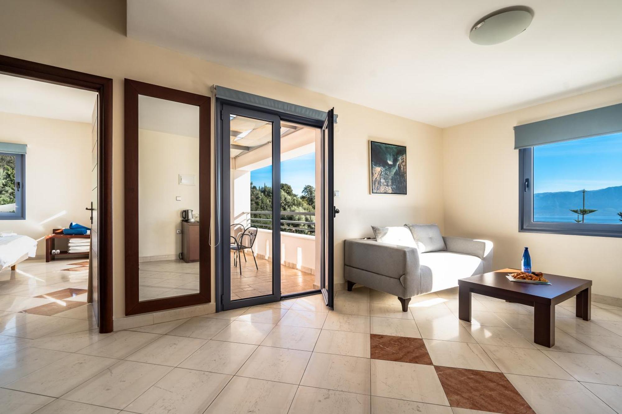 Porto Galini Seaside Resort&Spa Nikiana Exterior foto Interior of a suite
